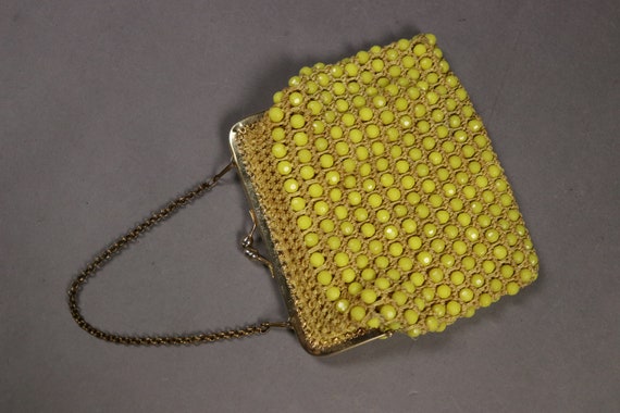 1960's Beaded Crochet Bag