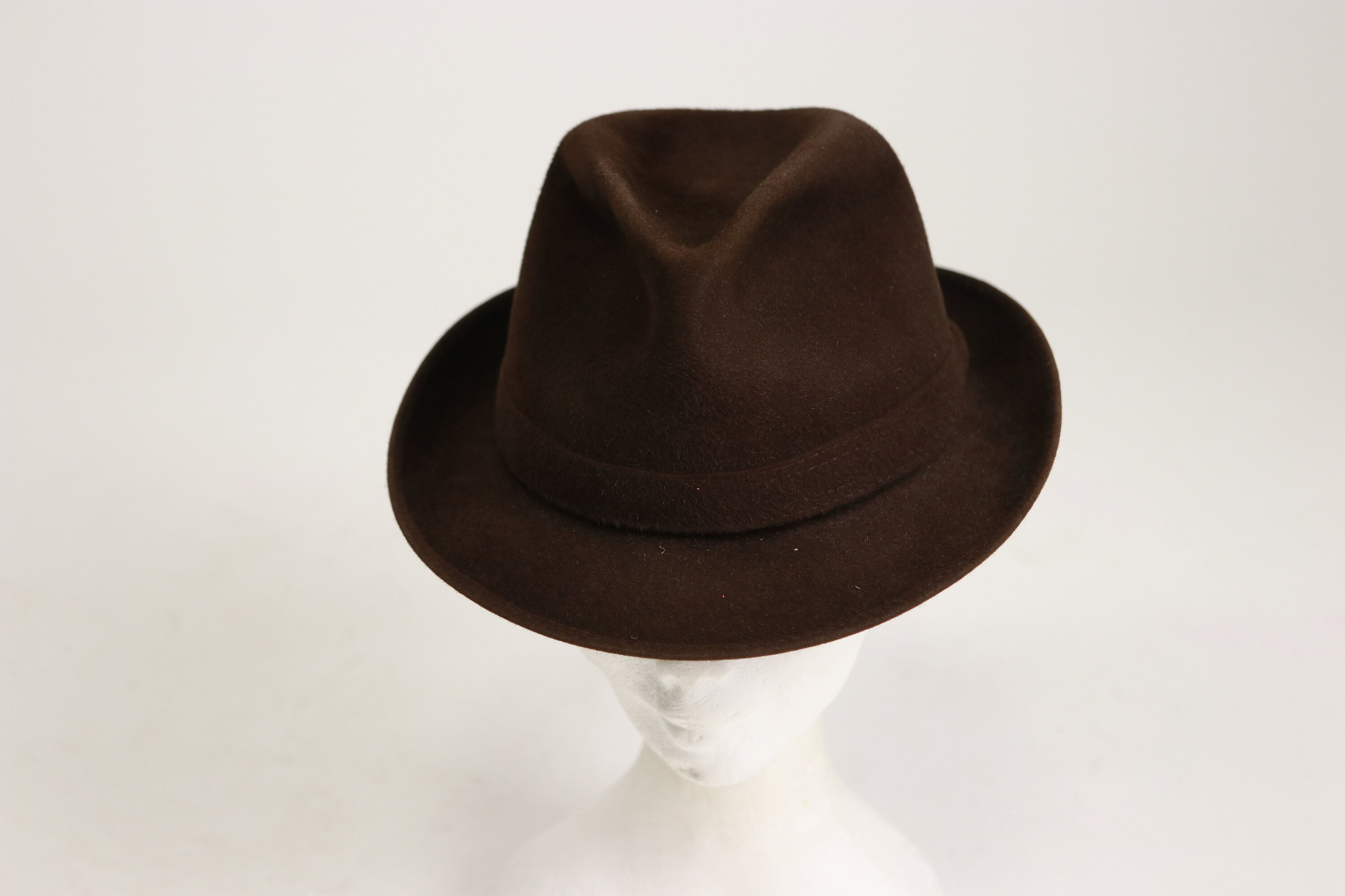 Fein Keller 1950s Brown Fedora Hat