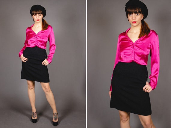 AKRIS Punto Wool Pencil Skirt AKRIS Punto Midi Skirt Size 36 -  Canada