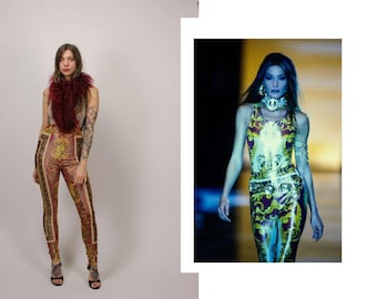 GIANNI VERSACE Couture F/W 1992 Leggings - Size Xs