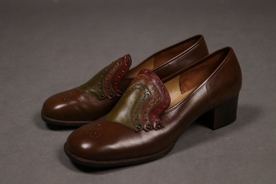 1960's Brown Leather Shoes