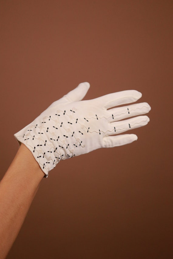 1950s wedding gloves discount