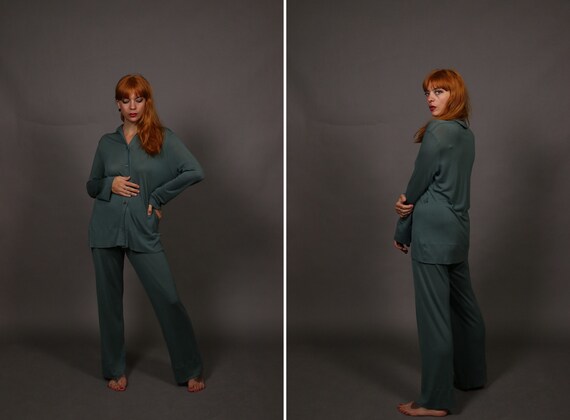 1990's JOOP! Green 2 Pieces Pyjama - Size S to M