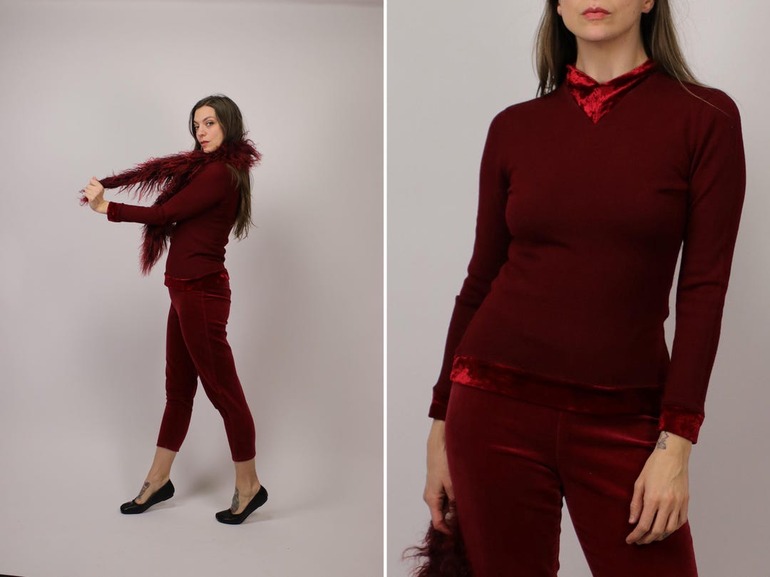 【このみ】ベルベット KENZO Red Velvet Top - Etsy