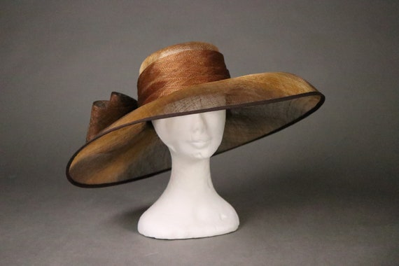 RARE 1970's - 1980's GEORGES RECH Statement Hat - image 1