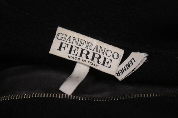 Late 1980's Gianfranco Ferre Zipper Dress - Size … - image 10