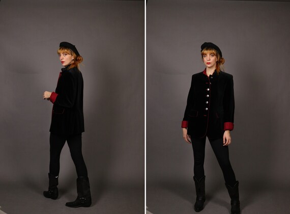 Vintage BAUER Velvet Jacket - Size S