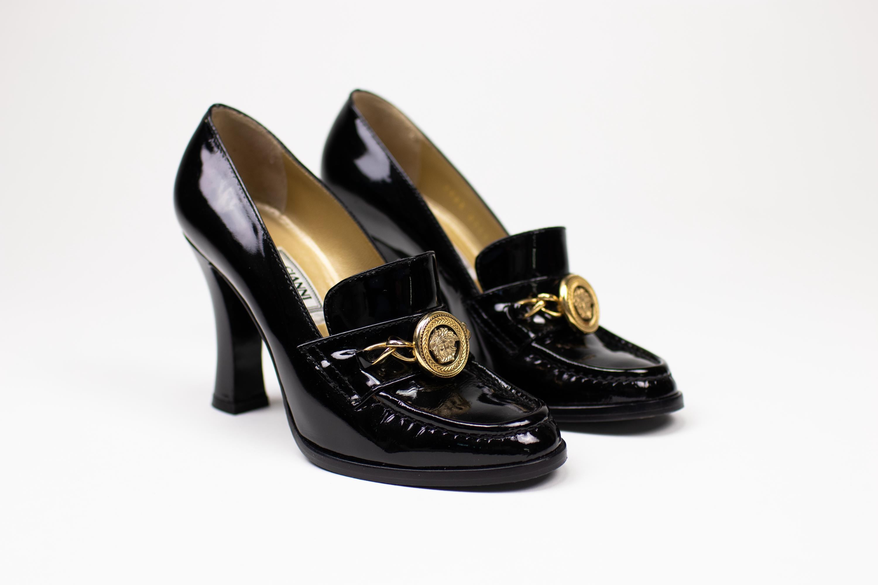GIANNI VERSACE Runway Fall 1994 Pumps - Size 36 - Etsy