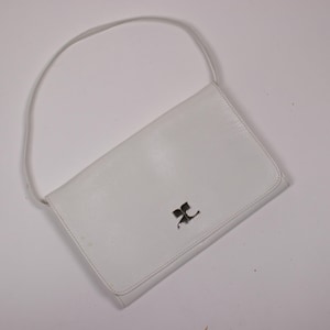 1960s COURREGES White Small Bag