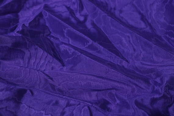 1950's Purple Rayon Cocktail Dress - 50's New Loo… - image 8