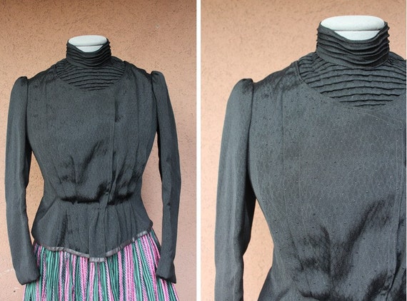 Vintage 1800's Victorian Jacket – 1889 Victorian B