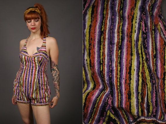 1940's Krause en vogelzang Amsterdam Swimsuit -Si