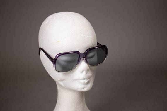 1960's Huge Purple Sunglasses - image 4