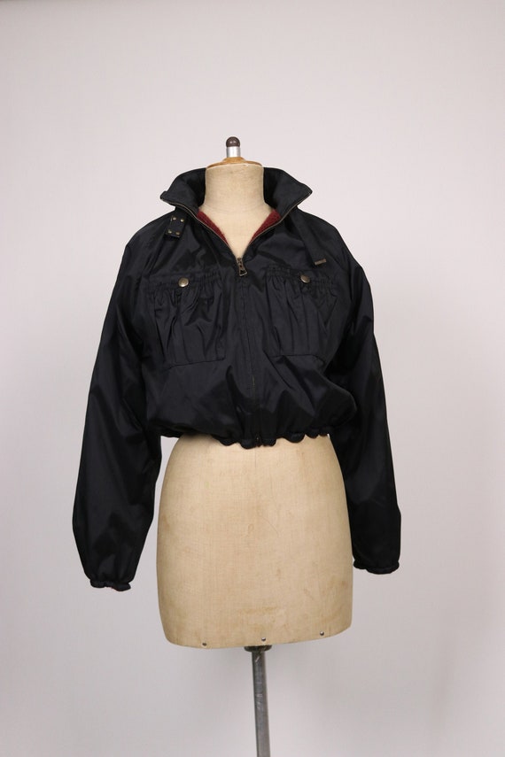 Jean Paul GAULTIER Black Nylon and Wool 