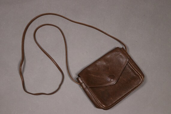 vintage LONGCHAMP Small Brown Schoulder Bag - Long