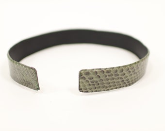 Donna Karan Genuine Snake belt 90s DKNY Snakeskin and Leather Trouser Belt | Donna Karan  main image 3