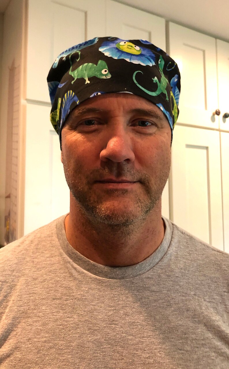 Scrub Hat, Adjustable Scrub Hat, Unisex Scrub Hat, Surgeon Hat, Dentist