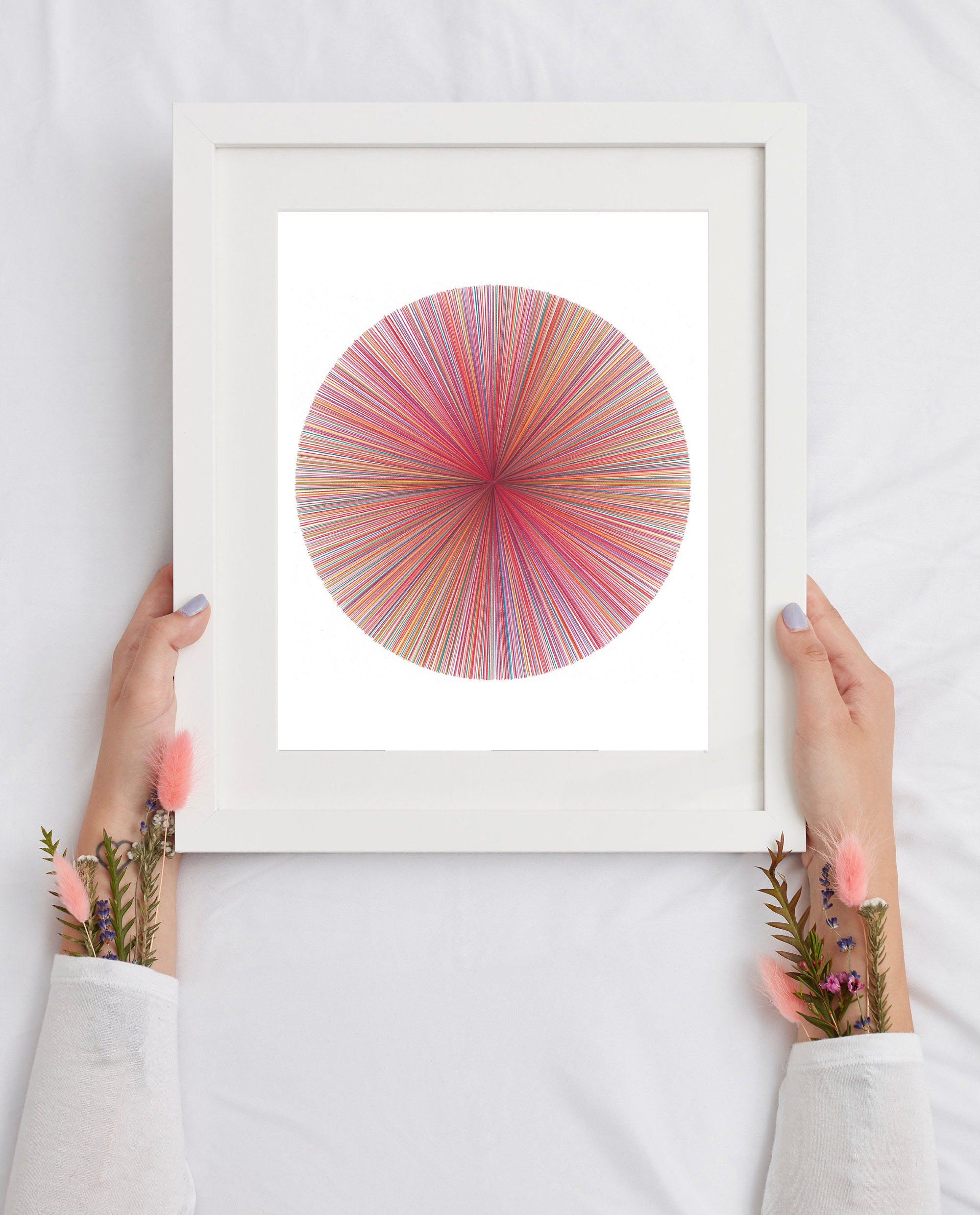 Rainbow Crystal Art Board Print for Sale by AVisionInPink
