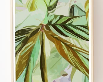 Tropical Digital Print,