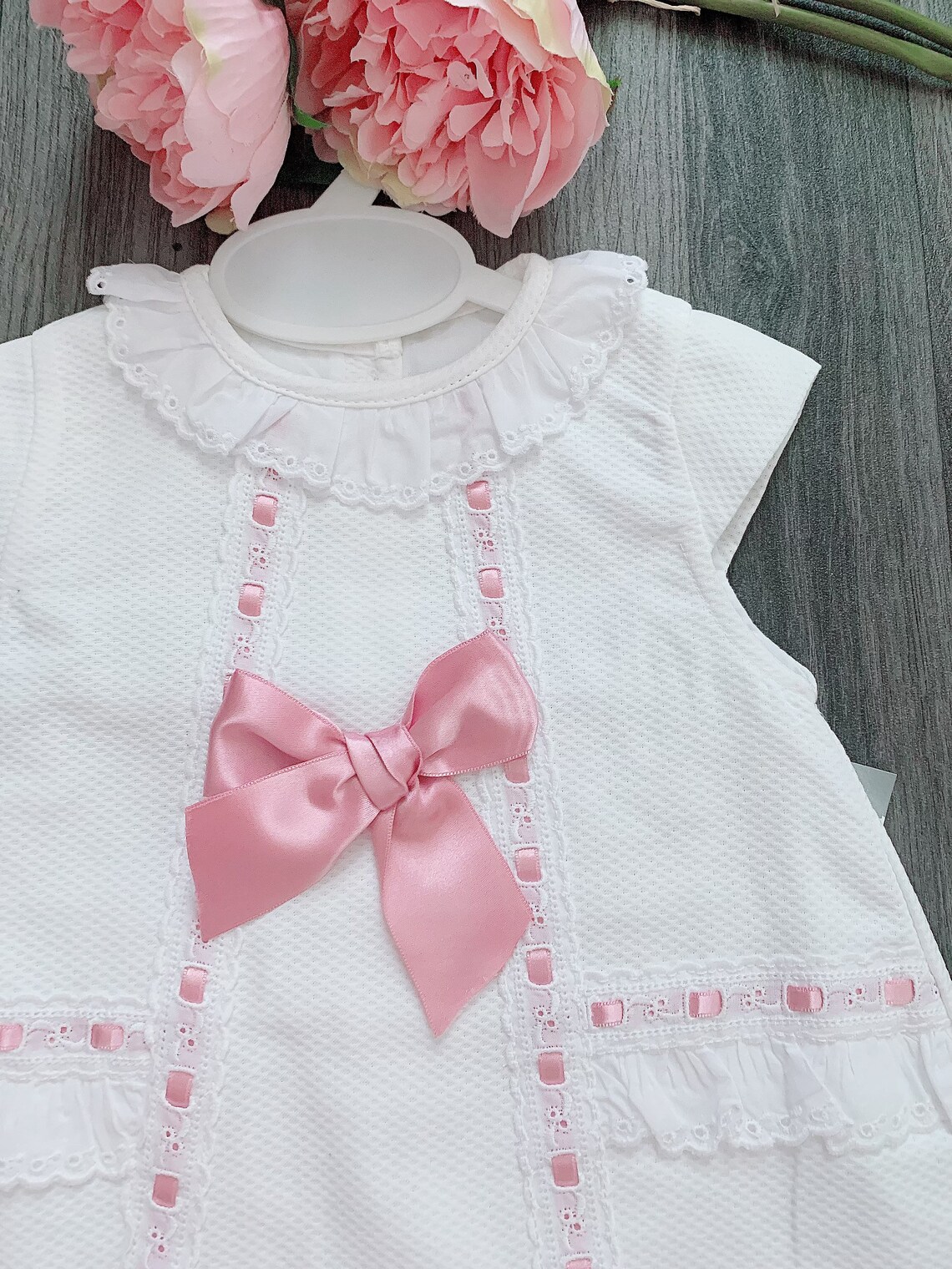 Baby Girl Spanish Style Summer 2pc Outfit Dress and Hat | Etsy