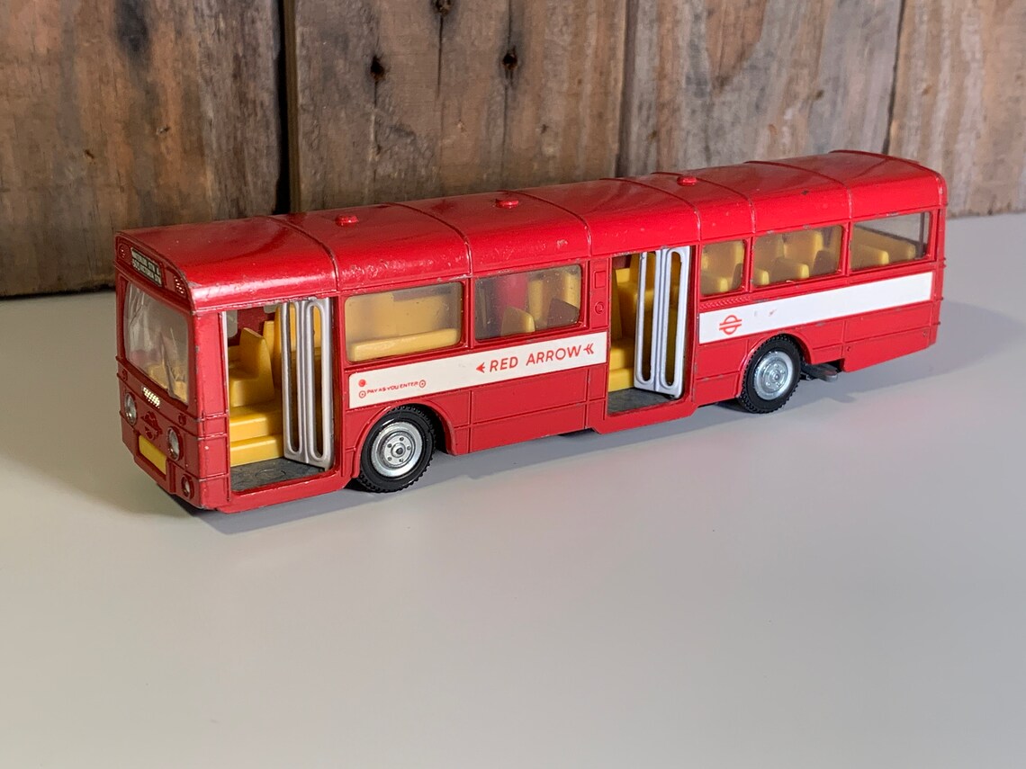 Dinky Toys Single Deck Bus AEC 283 Red Arrow Bus Made in Etsy