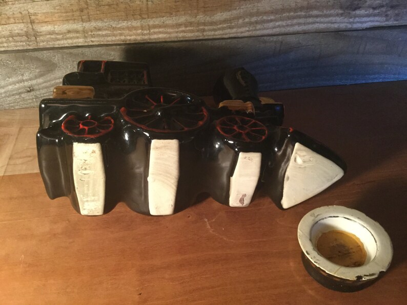 Vintage Ezra Brooks Train Liquor Bottle Etsy