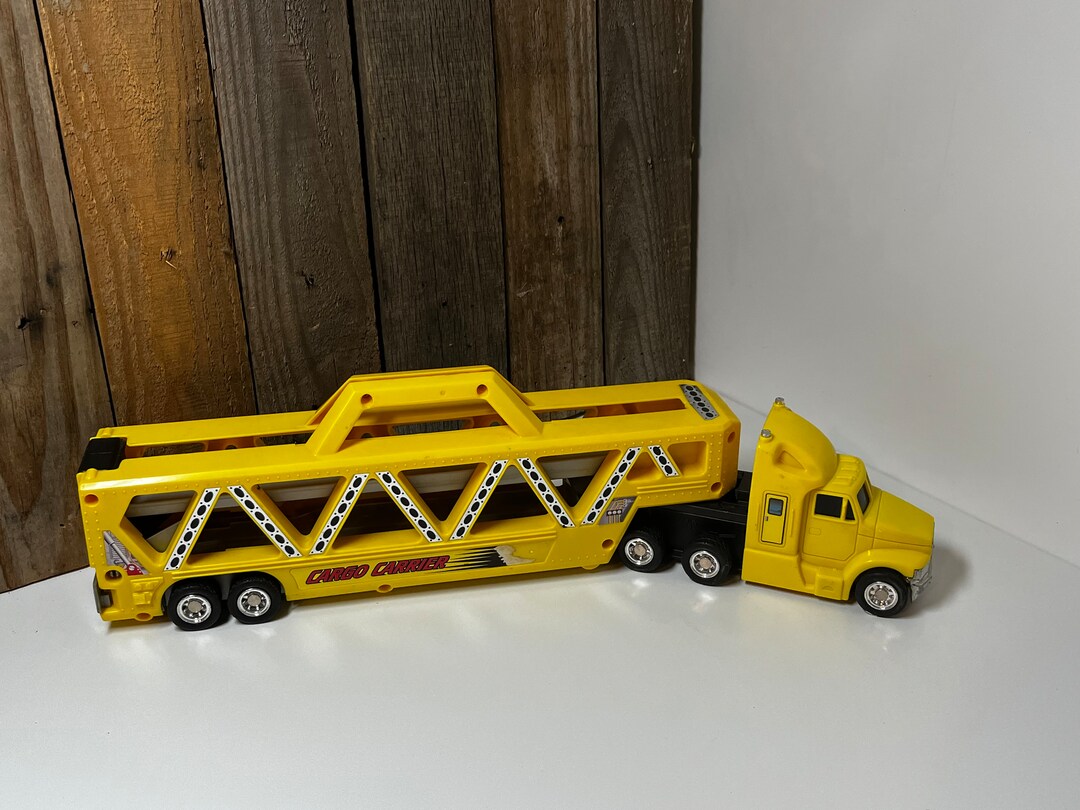 1997 Mattel Hot Wheels Semi Cargo Carrier Etsy
