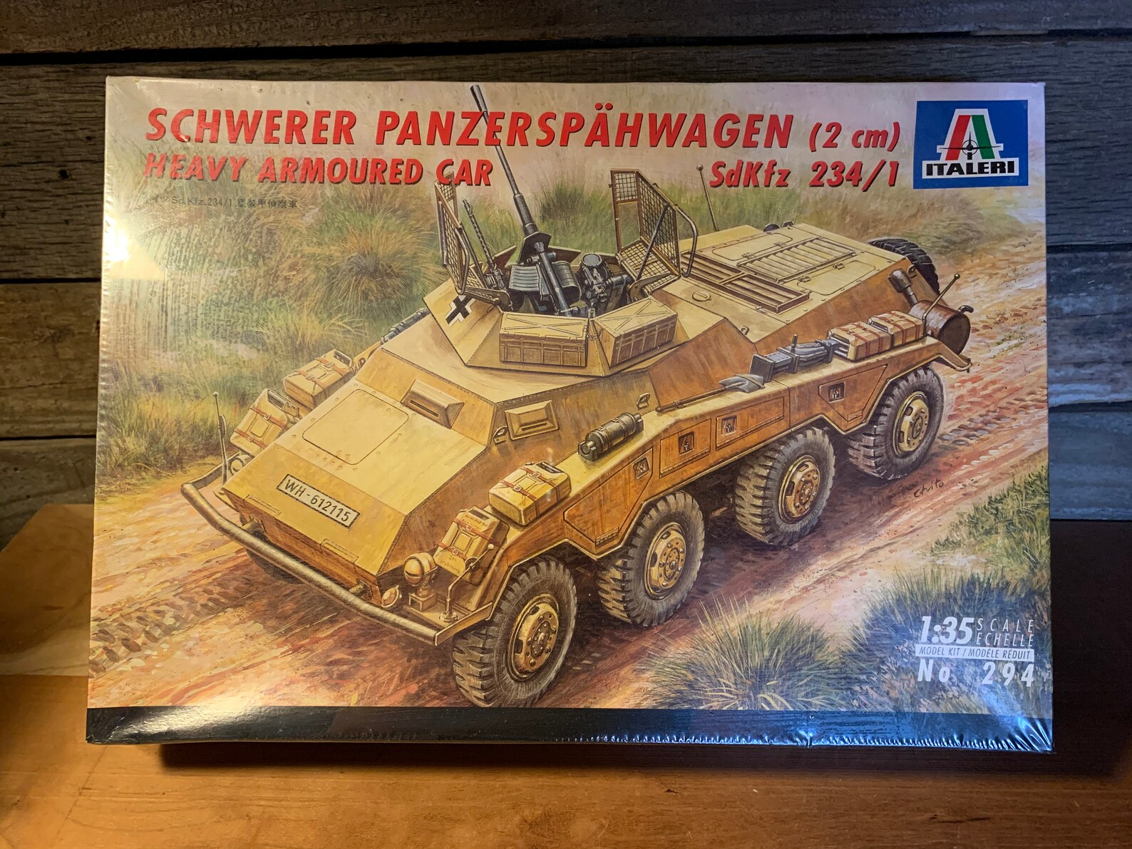 Italeri Model Kit Heavy Armoured Car FACTORY SEALED No. Etsy UK