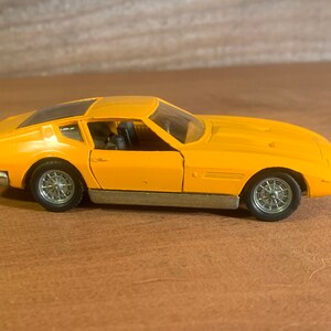 Politoys Export, Ghibli N591, Maserati Ghia Die Cast Car, Made in Italy, Scala 1/43
