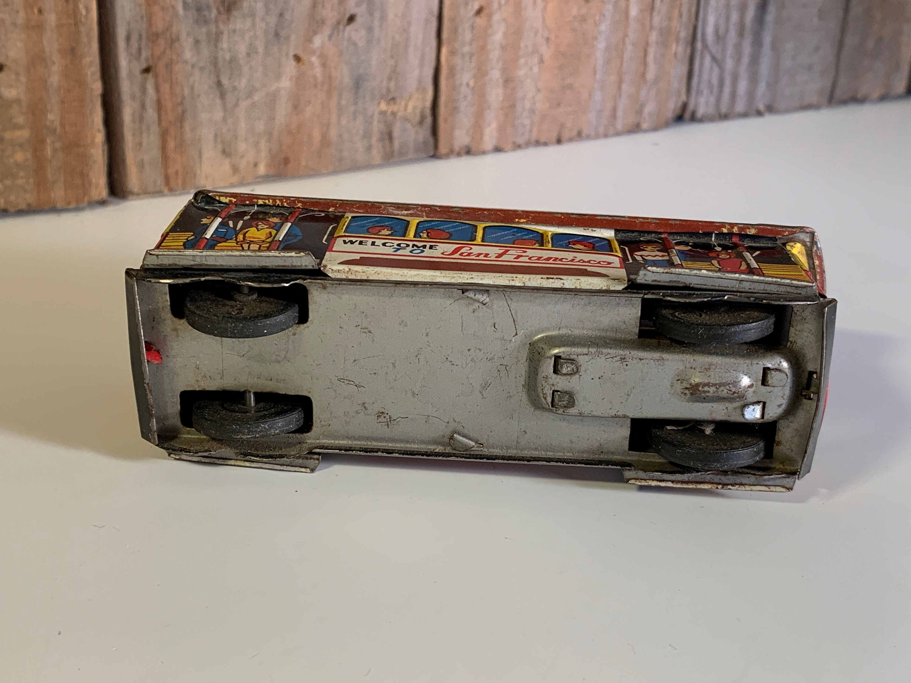 Vintage “municipal Railway of San Francisco 51” KCI Tin