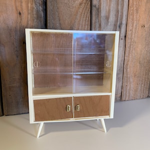 DOLL Furniture -Mid Century Modern Crailsheimer China Cabinet, BODO HENNIG, Germany