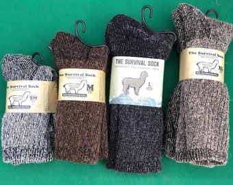 Alpaca Survival Socks