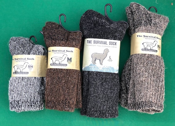 Alpaca Survival Socks | Etsy
