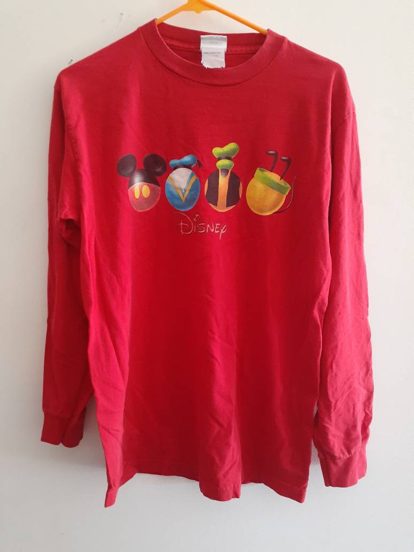 Disney Long Sleeve Tee Etsy