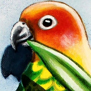 Parrot Print Tropical Bird Print Animal Print Parrot Wall image 4