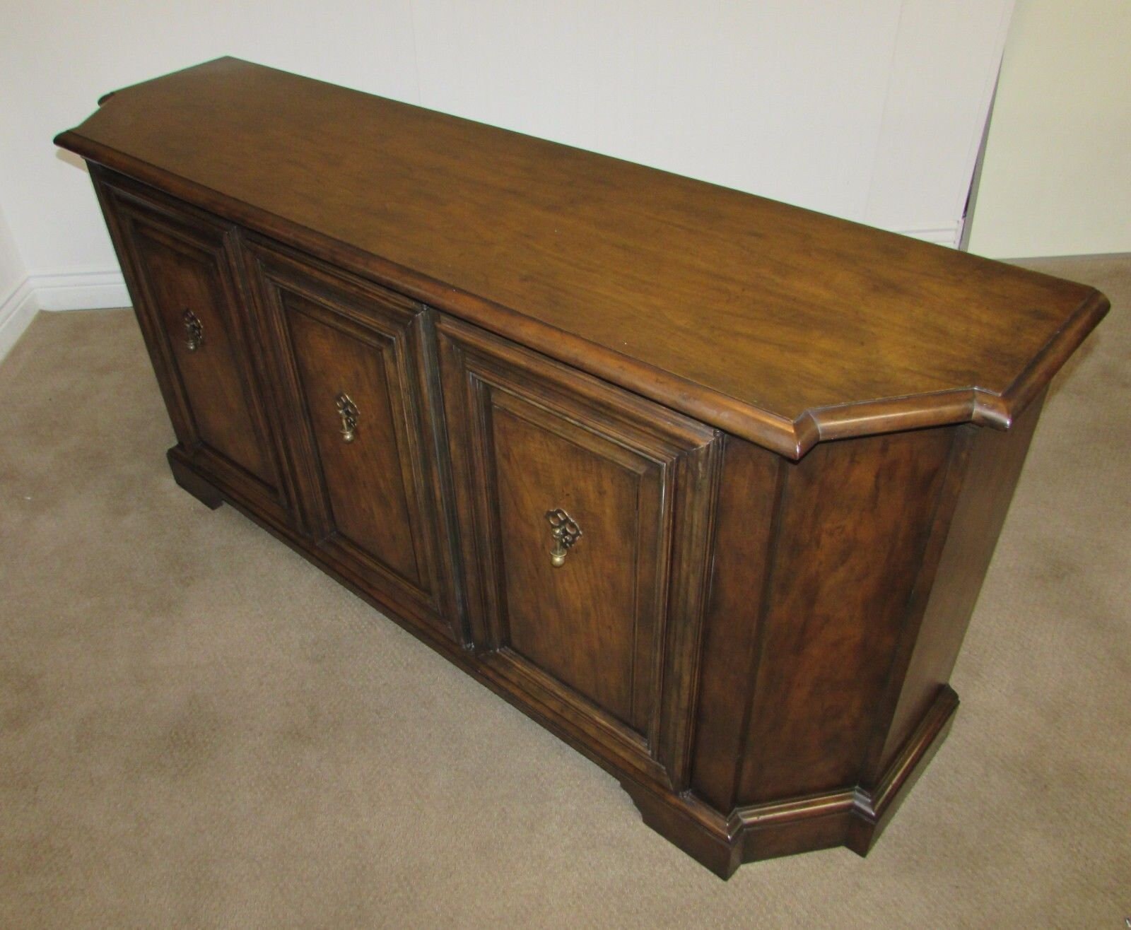 Vintage Baker Server Sideboard Buffet MidCentury Walnut Etsy