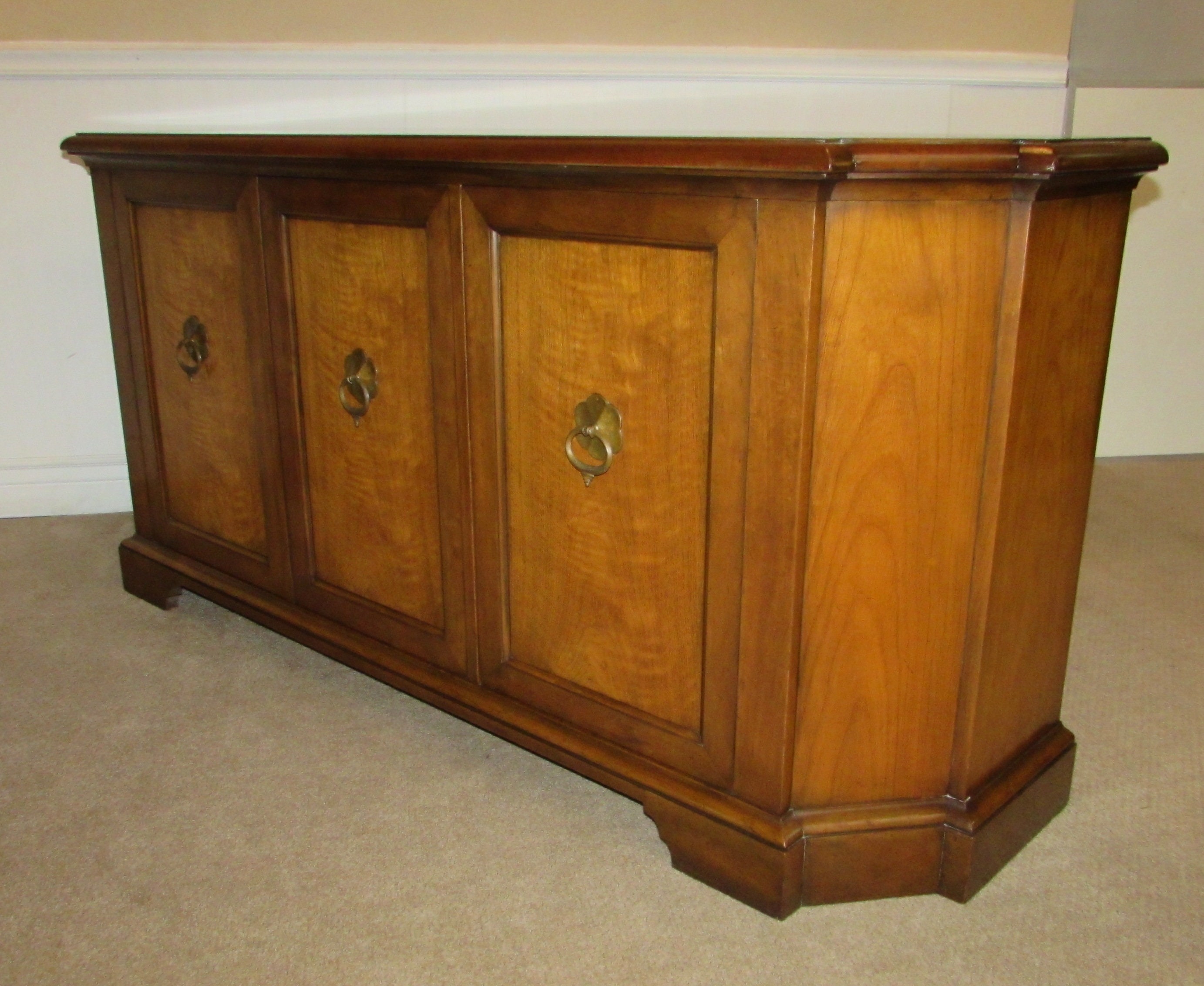 Vintage Baker Server Sideboard Buffet MidCentury Walnut Etsy