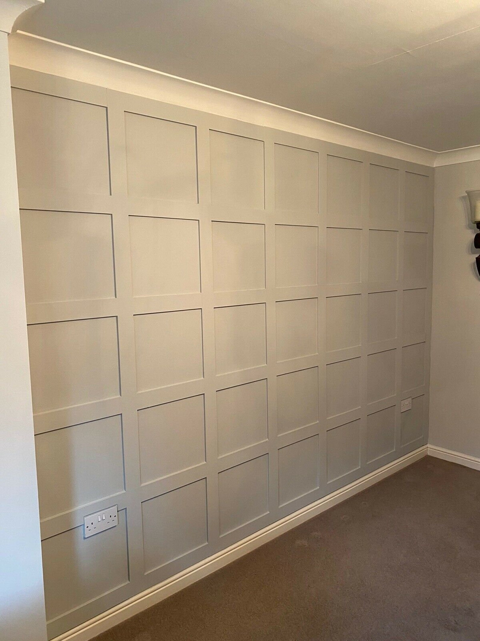 Shaker Style Wall Panelling Low Profile Wall Panels With Etsy