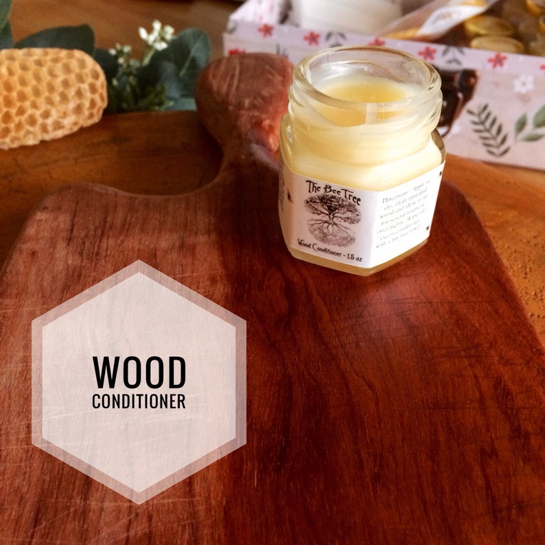 Thebeetree Beeswax Wood Conditioner Wood Spoon Butter Etsy