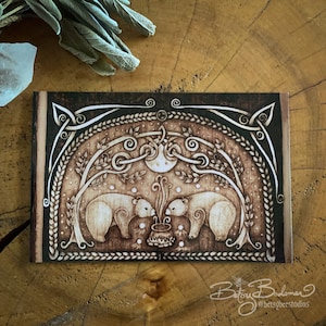 The Bears and the Whisps - Magnetic Print