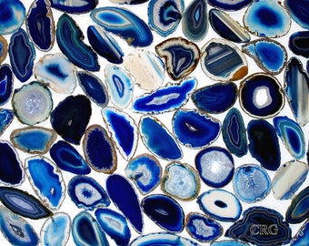 green agate slices bulk