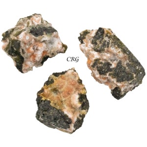 Orange Thomsonite (1 Piece) Size 1.5 Inches Crystal Gemstone Mineral