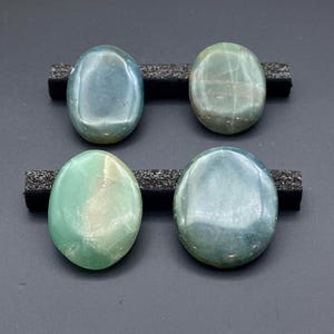 Groene bloedsteen gepolijste cabochons edelsteen sieraden decor groothandel kristal levering
