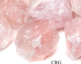 Rough Brazil Rose Quartz    Bulk Wholesale Crystals