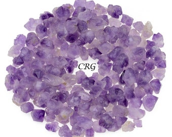 Amethyst Raw Points (1 Kilogram) Size 5 mm Bulk Wholesale Lot Crystals Minerals