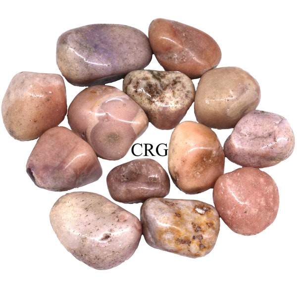 Pink Amethyst Tumbled (Size 1.5 to 2 Inches) Bulk Wholesale Lot Crystals Minerals