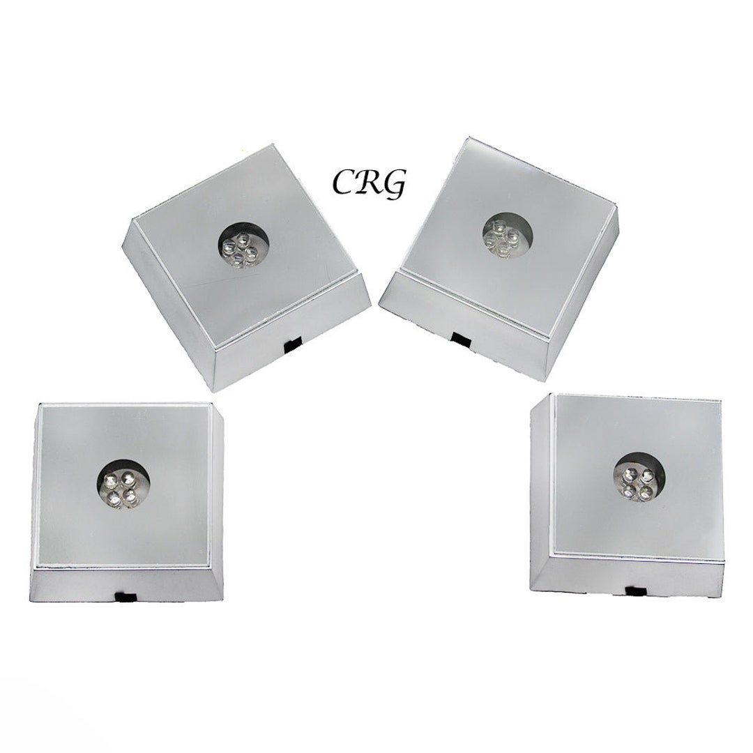 LED Mirror Light Box Color-changing – Set of 4, 2.4 by 2.4 Inch Cubes ...