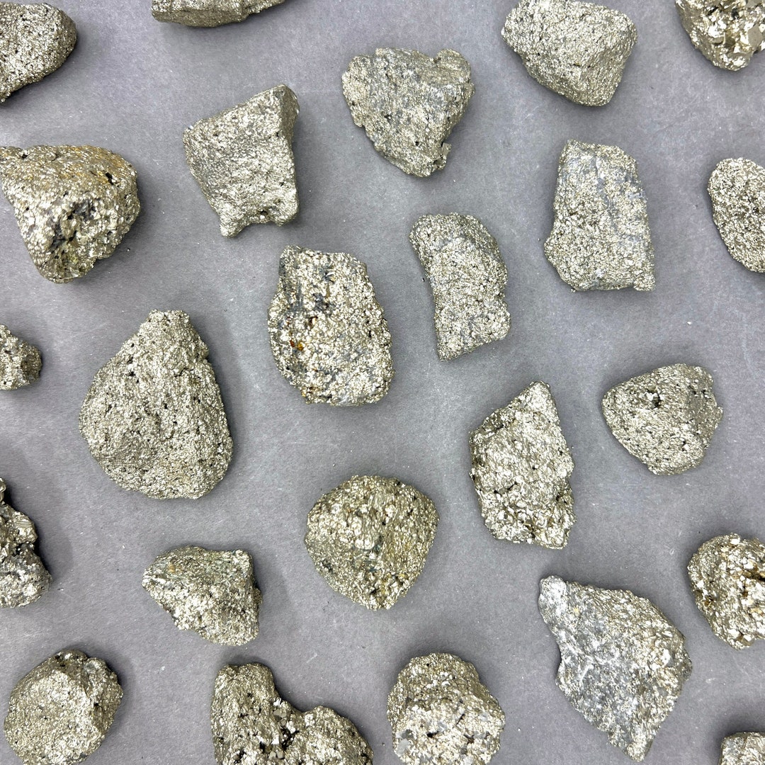 Iron Pyrite Rough (1 Pound) Wholesale Raw Crystals Minerals Gemstones ...