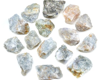 1 KILO LOT - Rough Sky Blue Quartz
