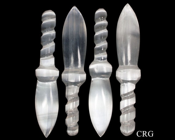 セレナイトダガー（スパイラルハンドル付き）（サイズ7.5～8.5インチ